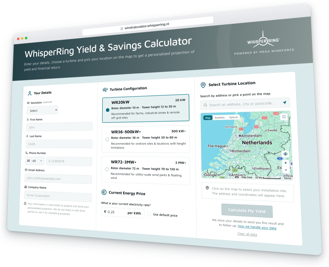 WhisperRing Yield & Savings Calculator