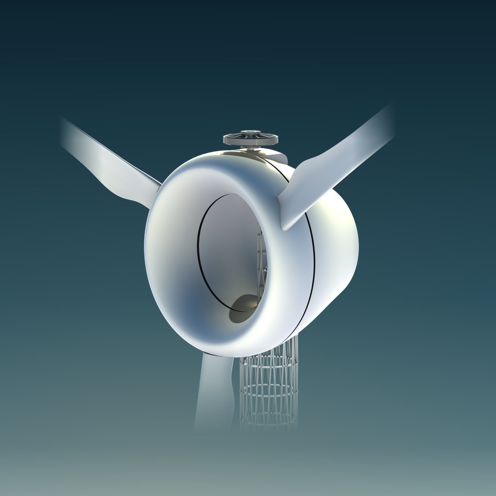 The ring of the WR20kW seen head on from close by